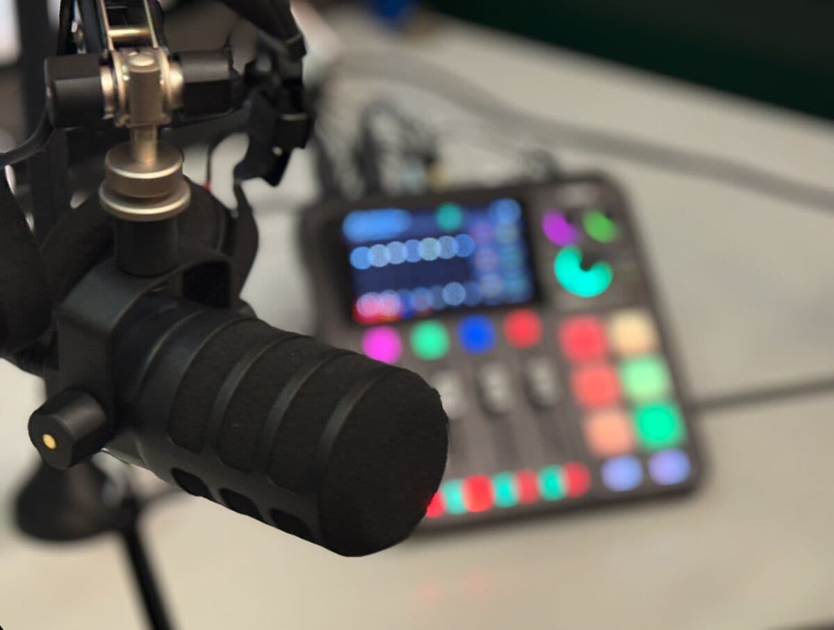 Microphone representing student voices